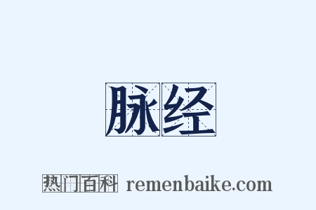 脉经是什么意思的图片